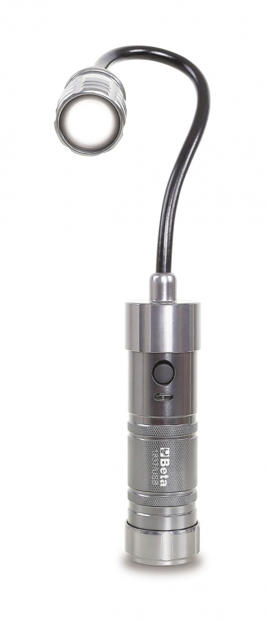 Torcia snodata magnetica ricaricabile beta 1837/usb - dettaglio 1