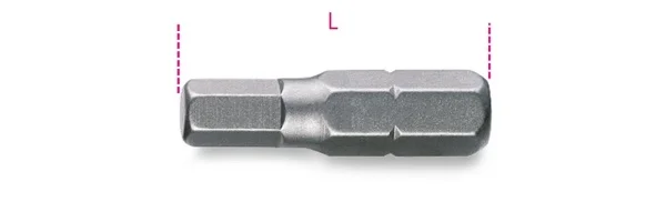 Inserto esagonale 1/4  beta 861pe - dettaglio 1