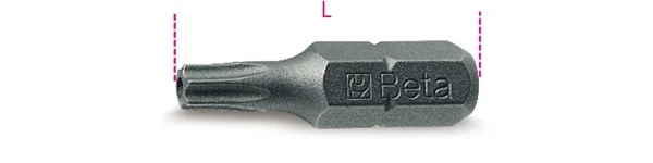 Inserto esagonale 1/4  beta 861rtx - dettaglio 1