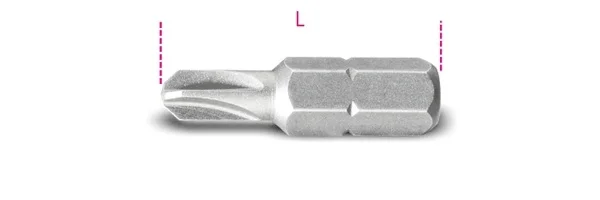 Inserto esagonale 1/4  beta 861tqs - dettaglio 1