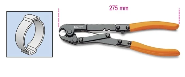 Pinza per collari oetiker  beta 1473 - dettaglio 1