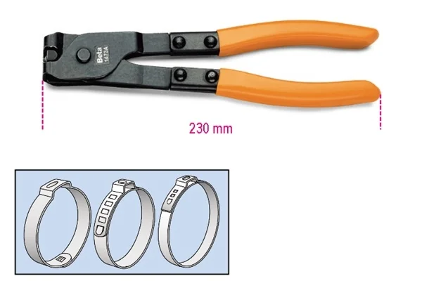 Pinza per collari oetiker  beta 1473a - dettaglio 1