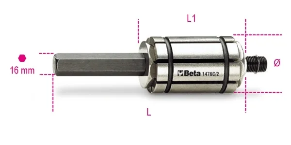 Espansore per tubi di scarico  beta 1476c/1 - dettaglio 1