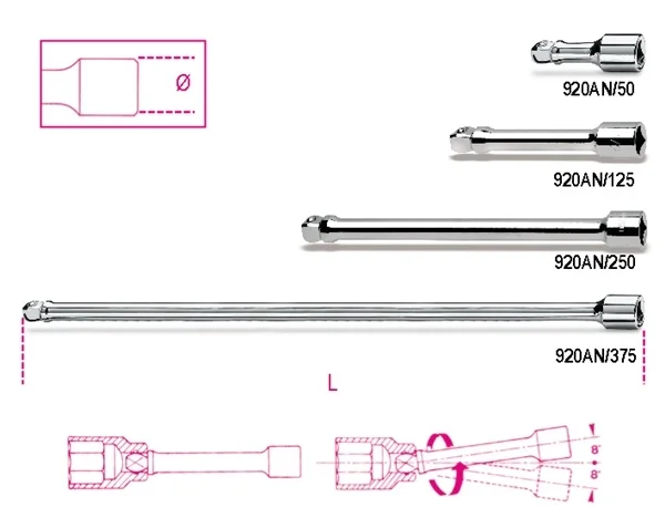 Prolunga angolare  1/2 beta 920an - dettaglio 1