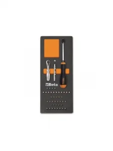 Inserti e accessori 1/4 con termoformato morbido beta m85 - dettaglio 1