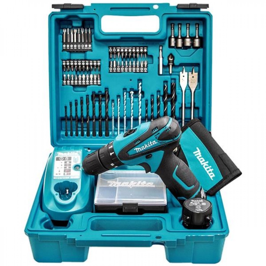 Trapano avvitatore a percussione 10,8v makita hp330dx100