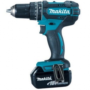 Trapano avvitatore a percussione 18v makita dhp482rf3j - dettaglio 1