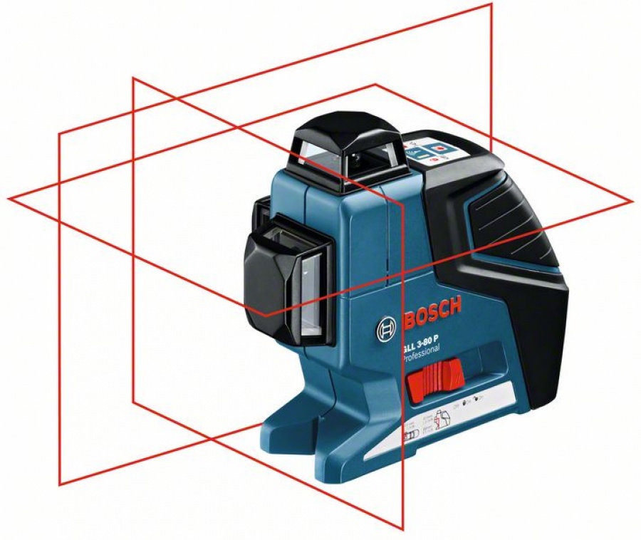 Livella laser bosch gll 3-80 p professional - dettaglio 1