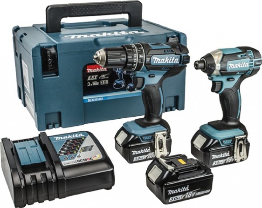 Set avvitatori 18v Makita DLX2131JX1