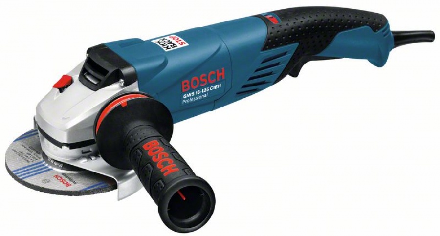 Bosch gws 15-125 cieh smerigliatrice angolare 0601830303 - dettaglio 1