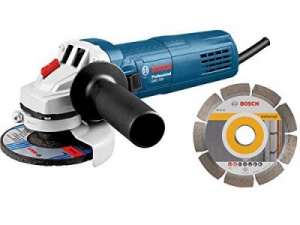 Bosch gws 750 + disco diamanato smerigliatrice angolare 0601394004 - dettaglio 1
