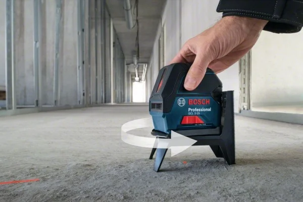 Livella laser combinata bosch 0601066e02 gcl 2-15 + rm1 + clip - dettaglio 5
