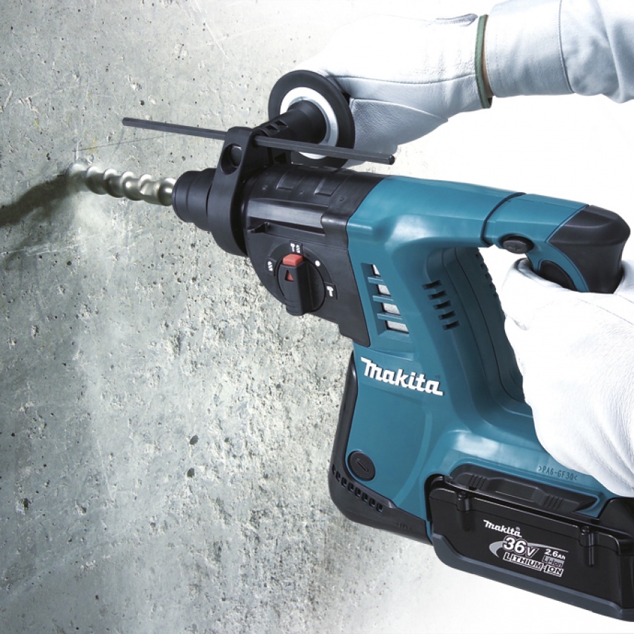 Utilizzo Trapano Tassellatore a batteria Makita BHR262RDJ (BHR262RDE) 36V 2,6Ah