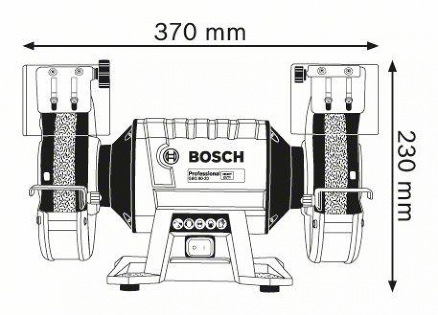 Bosch GBG 60-20 Professional Mola da banco - dettaglio 2