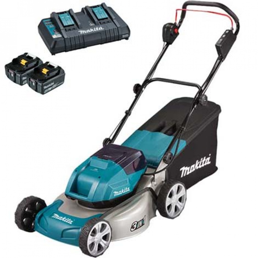 Makita DLM460PT2 Rasaerba a batteria 36v - dettaglio 1