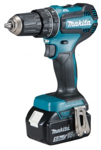 Makita DHP485RTJ Trapano avvitatore a percussione 18 v - Dettaglio 1