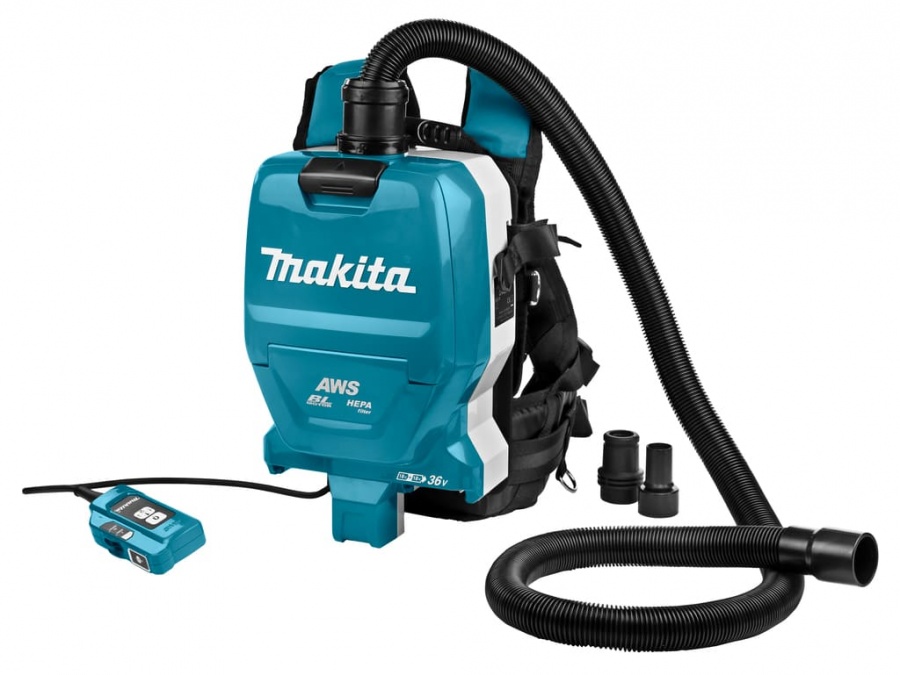 Makita DVC265ZXU Aspiratore a zaino Brushless Bluetooth 36v senza batterie  | Ferramenta Carozzi S.R.L.