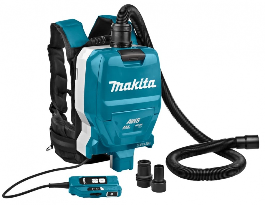 Makita DVC265ZXU Aspiratore a zaino Brushless Bluetooth 36v senza batterie  | Ferramenta Carozzi S.R.L.