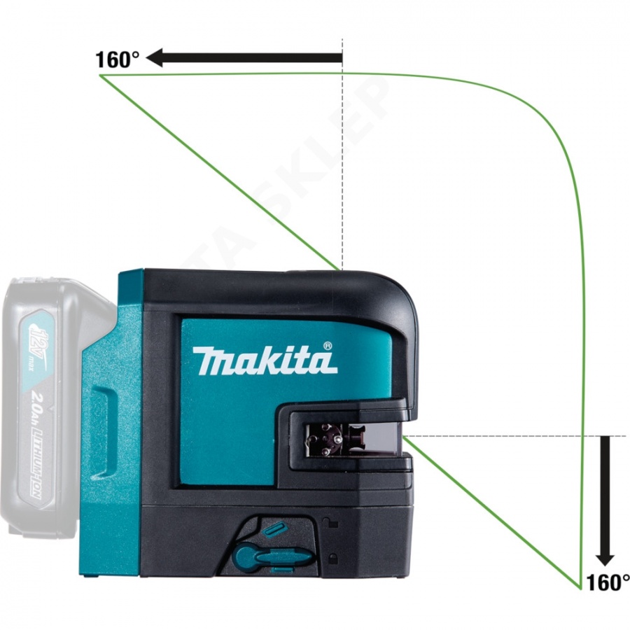 Makita SK105GDZ Livella laser 10,8 v - dettaglio 2