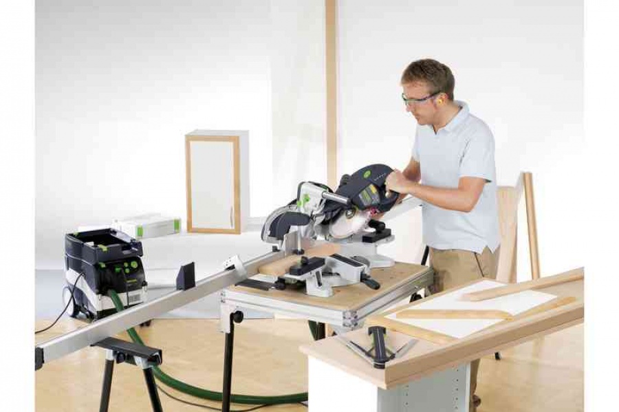 Troncatrice a trazione festool 561283 ks 120 eb kapex - dettaglio 5