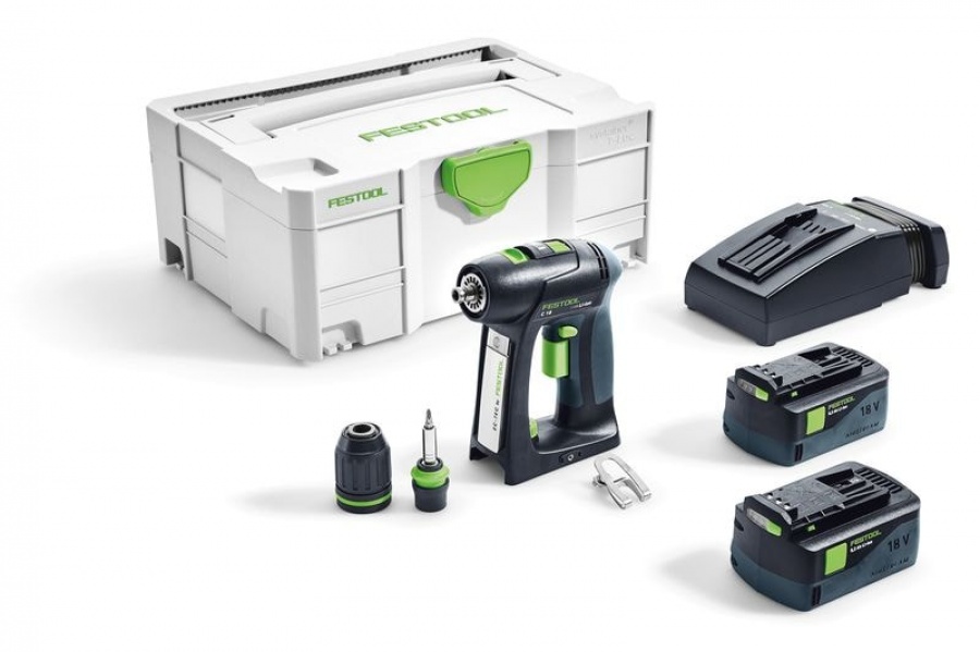 Festool c 18 li 5,2-plus trapano avvitatore a batteria 574738 - dettaglio 1