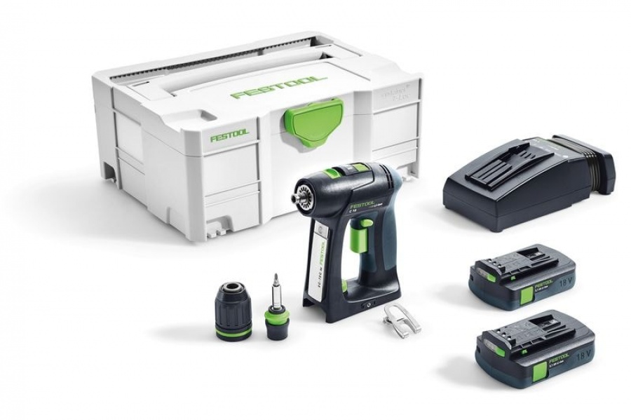 Festool c 18 li 3,1-compact trapano avvitatore a batteria 574921 - dettaglio 1