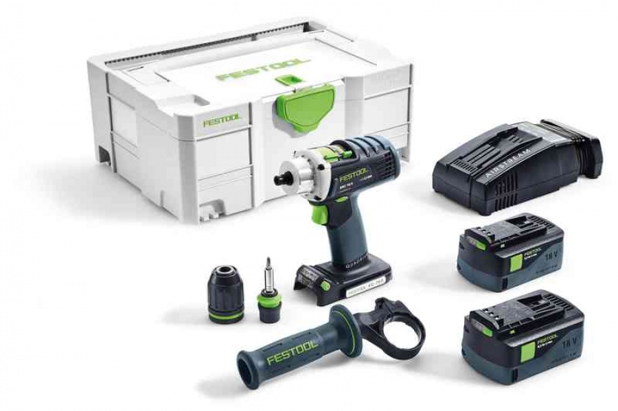 Festool drc 18/4 li 5,2-plus-sca trapano avvitatore a batteria 574916 - dettaglio 1