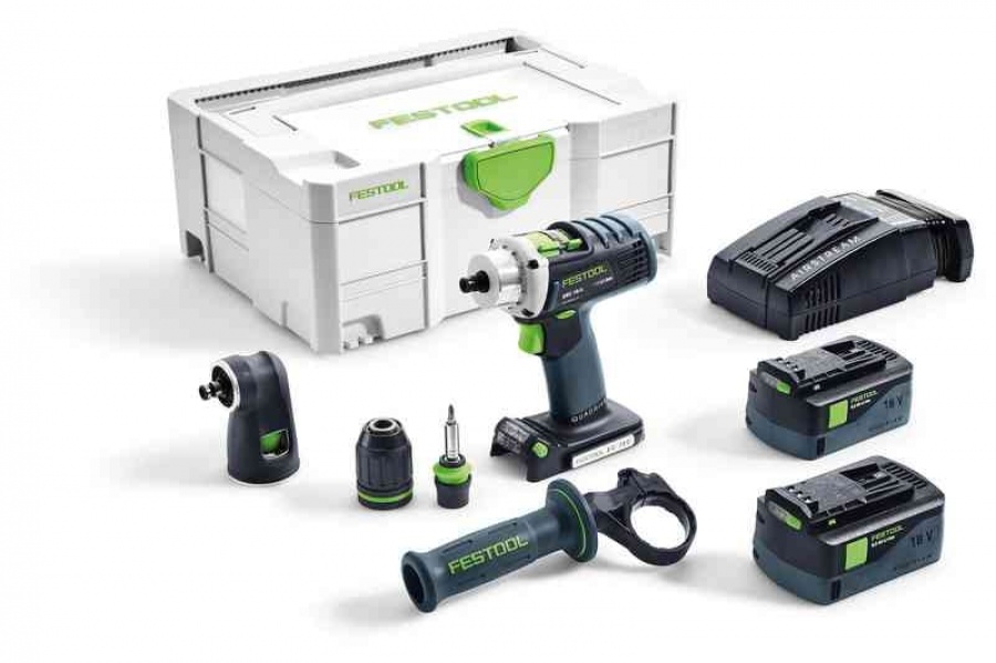 Festool drc 18/4 li 5,2-set-sca trapano avvitatore a batteria 574697 - dettaglio 1