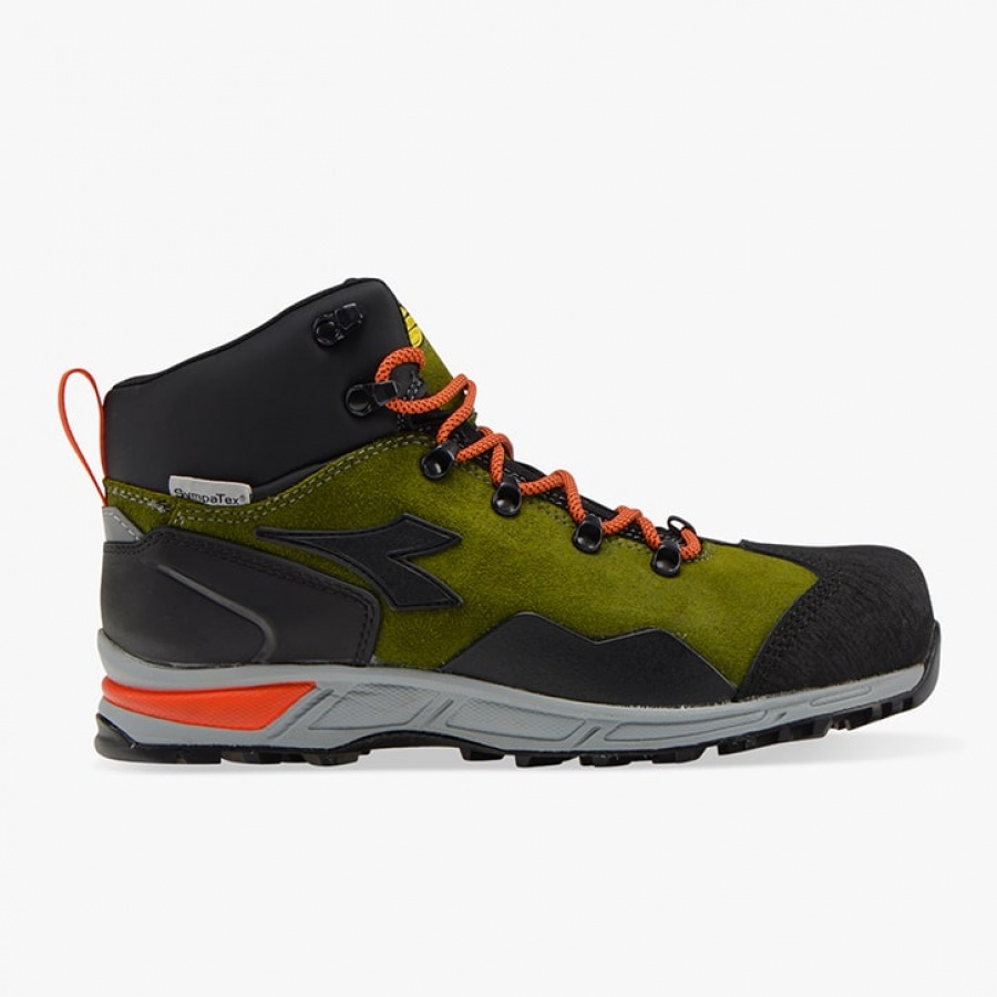 Scarpe antinfortunistiche d-trail leather hi s3 sra hro wr diadora utility 701.173536 - dettaglio 1