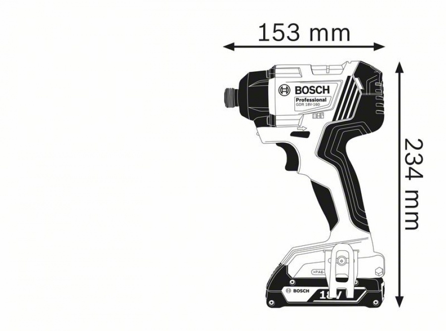 Bosch gdr 18 v-160 avvitatore a massa battente senza batterie 06019g5104 - dettaglio 2