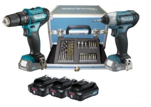 CLX228AJ Kit Makita Composto Da Avvitatore A Percussione E Impulsi - Foto 10