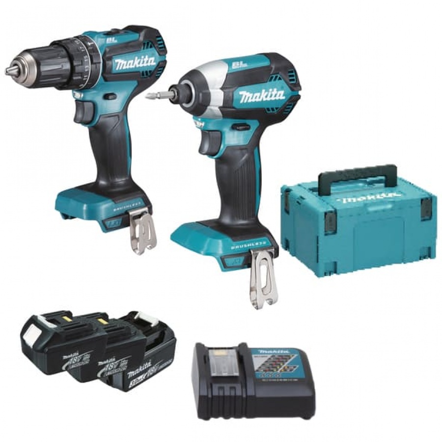 Makita DLX2283JX1 Set avvitatore Brushless 18v - Dettaglio 1