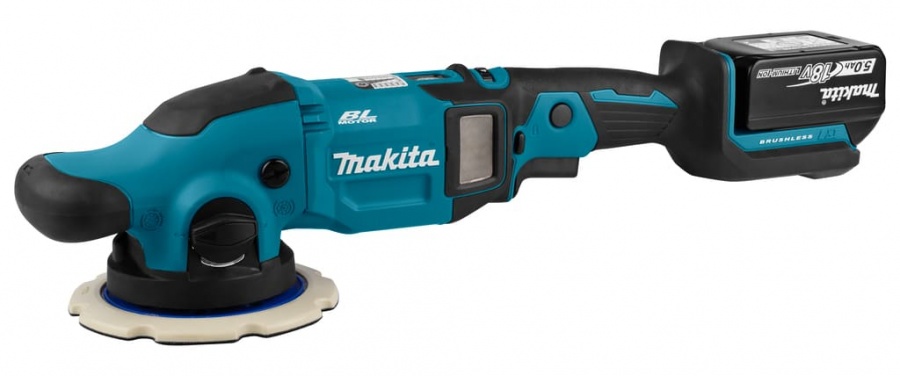 Makita DPO600RTE Lucidatrice a batteria 18v -dettaglio 1