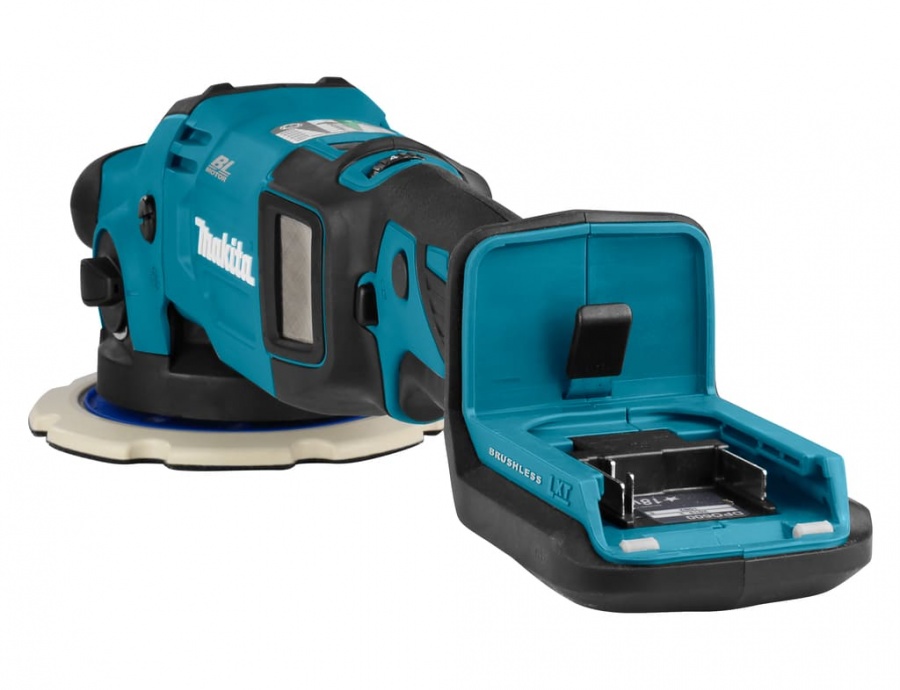 Makita DPO600RTE Lucidatrice a batteria 18v -dettaglio 3