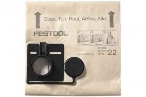 Festool fis-ct 55 452973 sacchetto filtro - dettaglio 1