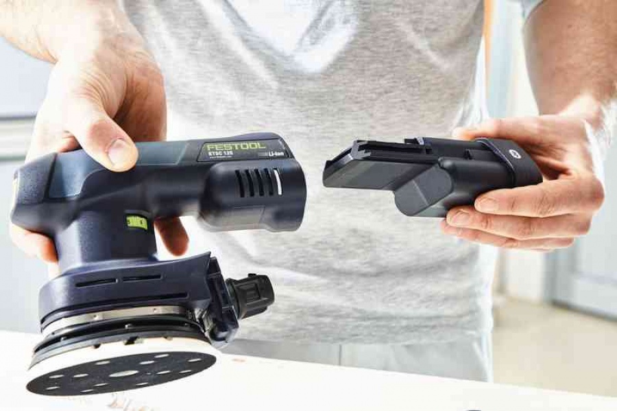 Festool 575712 levigatrice orbitale a batteria etsc 125 li 3,1 i-set - dettaglio 4