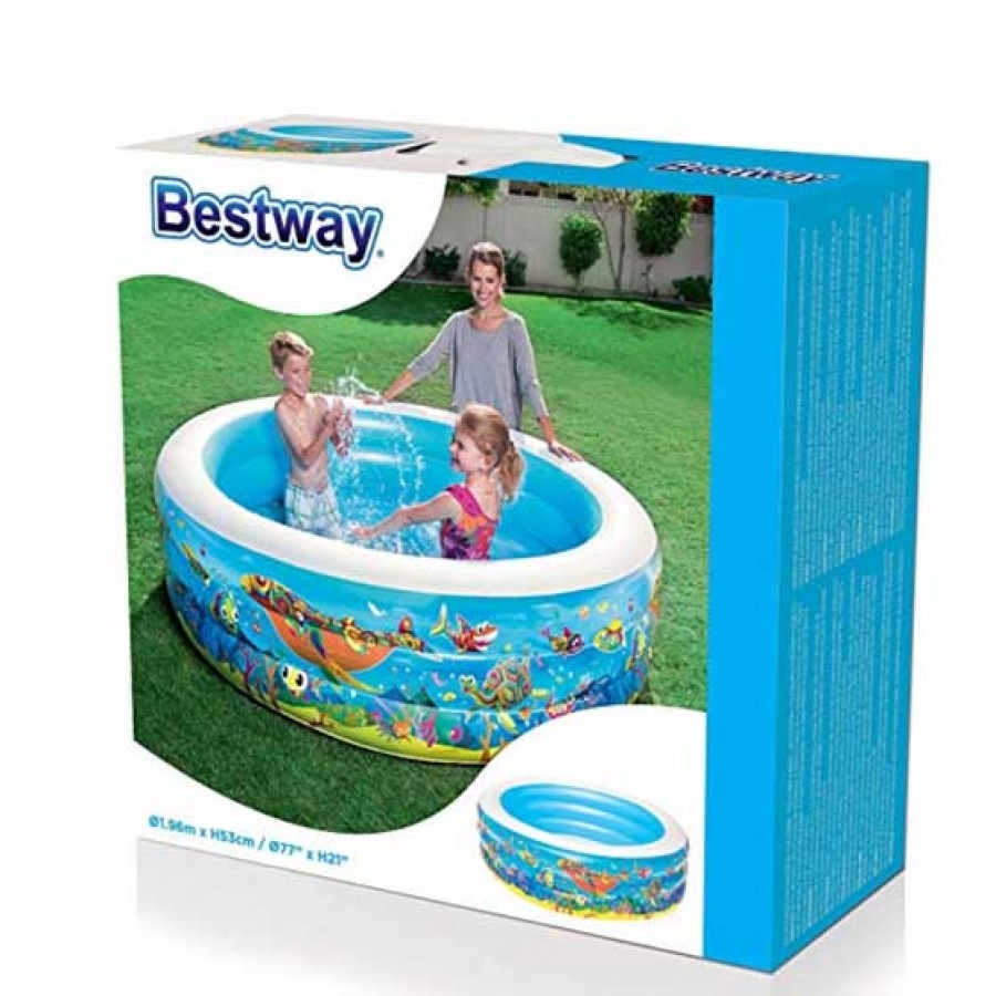 Bestway piscina tonda play pool 51122 - dettaglio 2