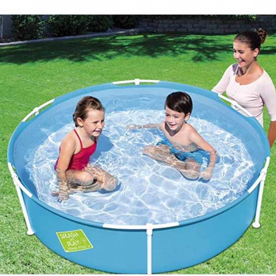 Bestway piscina first frame pool tonda 56283 - dettaglio 2