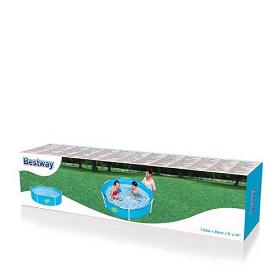 Bestway piscina first frame pool tonda 56283 - dettaglio 3