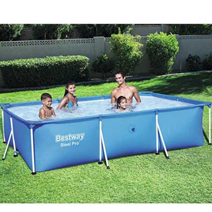 Bestway piscina steel pro rettangolare 56404 - dettaglio 2