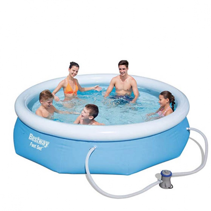 Bestway piscina fast tonda con filtro 57270 - dettaglio 2