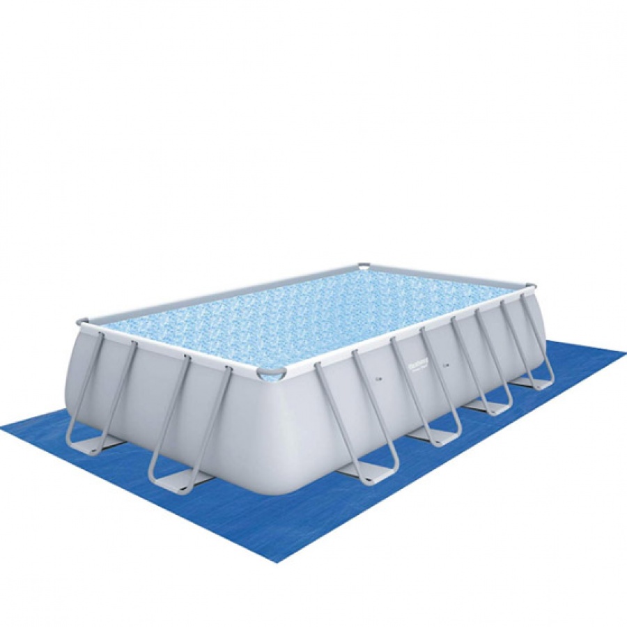 Bestway set piscina power steel rettangolare con filtro 56670 - dettaglio 7
