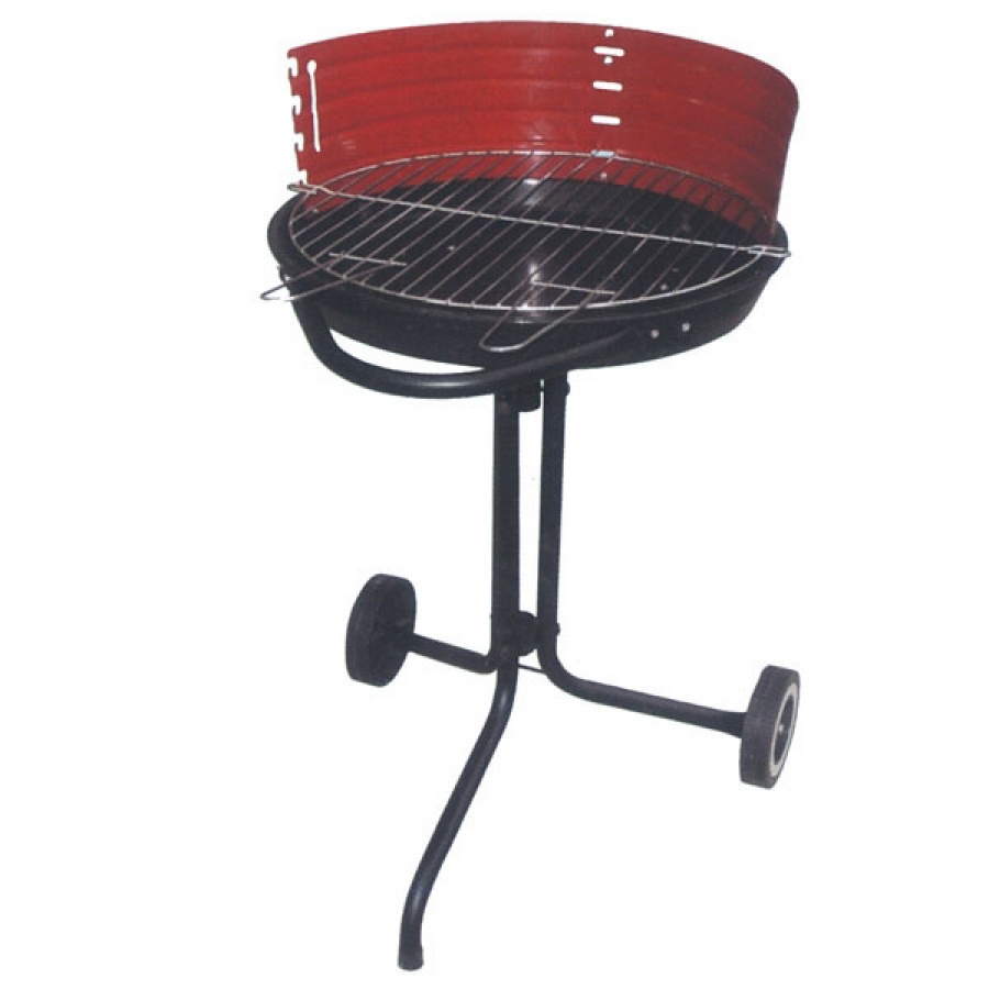 Lapillo barbecue tondo con ruote 11782bl - dettaglio 1