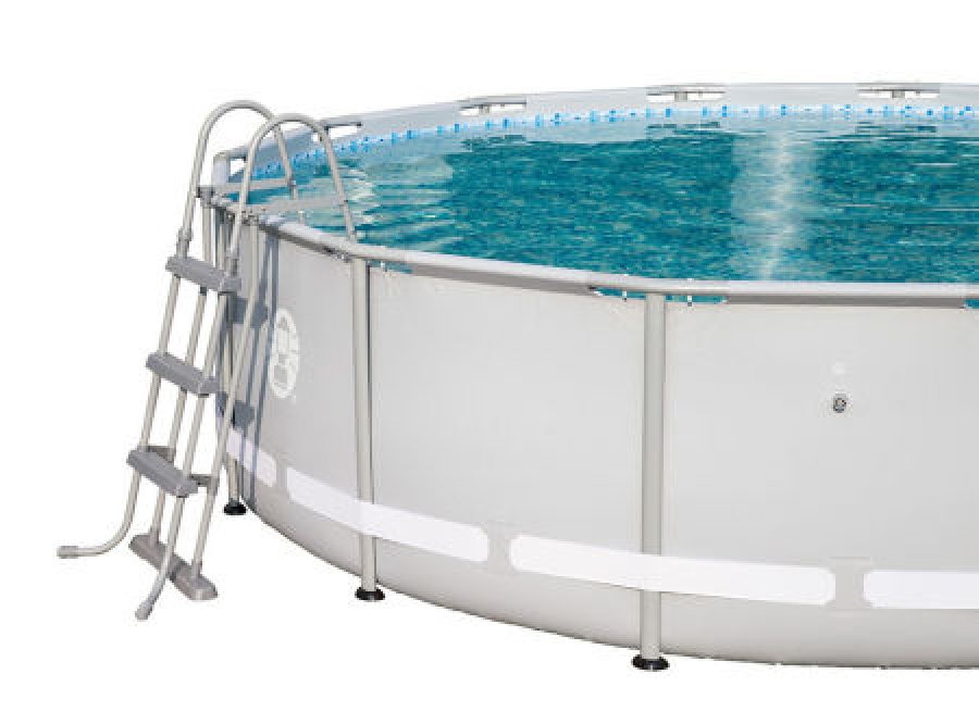 Bestway scaletta di sicurezza per piscina flowclear h 107 cm 58330 - dettaglio 3