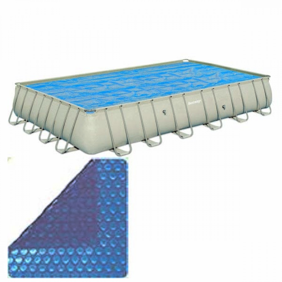 Bestway copertura solare flowclear per piscina con struttura metallica 412 x 201 cm 58240 - dettaglio 1