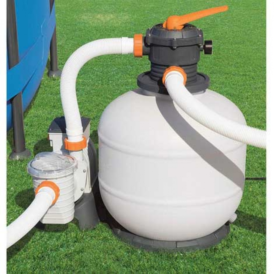 Bestway pompa di filtraggio a sabbia flowclear per piscina 58499 - dettaglio 3