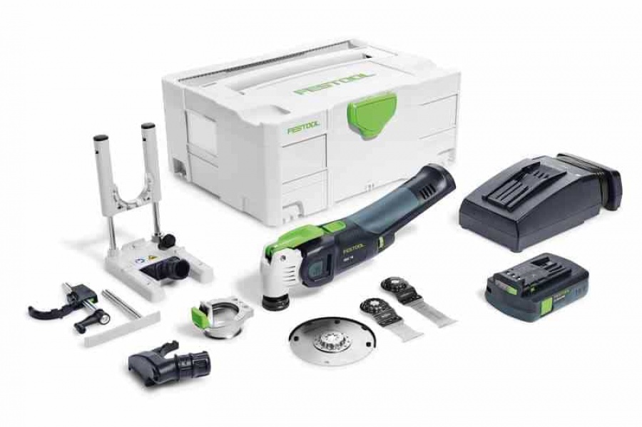 Utensile multifunzione a batteria festool 574851 osc 18 li 3,1 e-set - dettaglio 1