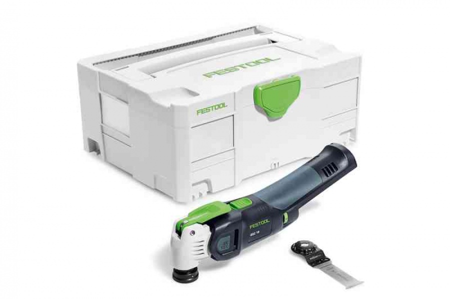 Utensile multifunzione senza batterie festool 574848 osc 18 li e-basic - dettaglio 1