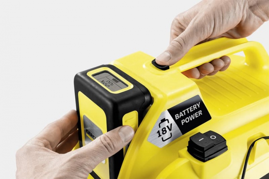 Aspirapolvere a batteria karcher wd 1 compact battery set 1.198-301.0 - dettaglio 2