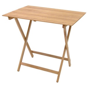 Frasm tavolo rettangolare pieghevole in legno f2005 - dettaglio 1